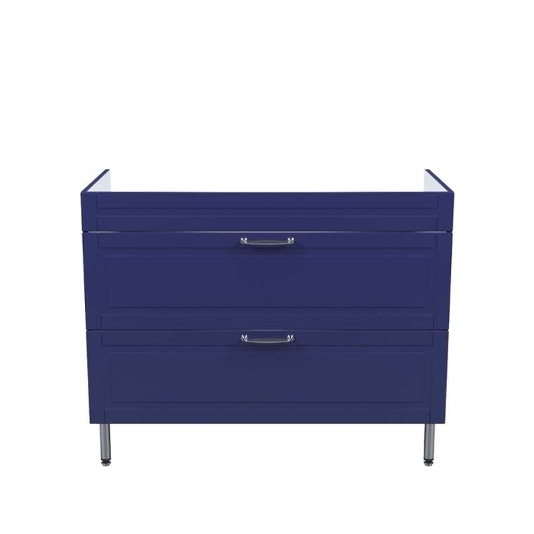 Тумба напольная, 100 см, синий, Oxford, IDDIS, OXF10N1i95 подходит умыв. 0131000i28