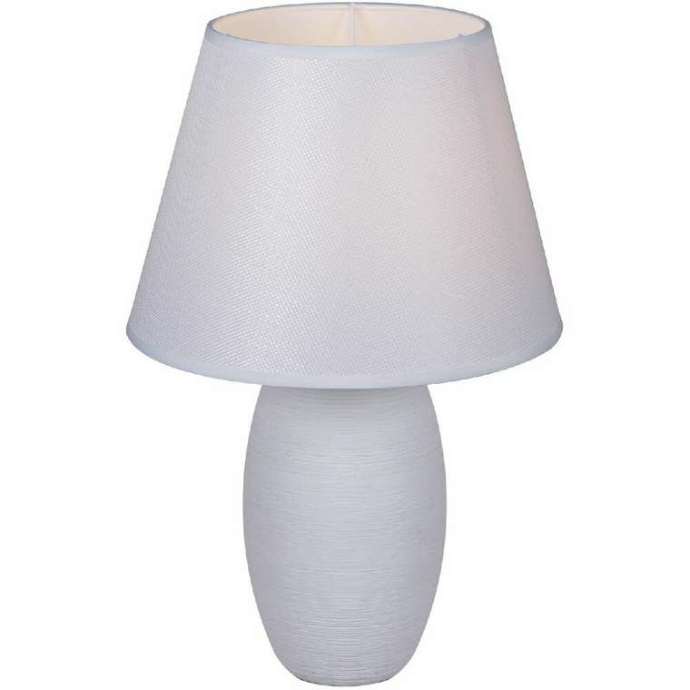 Настольная лампа 98626-0.7-01 (ткань, цвет белый)