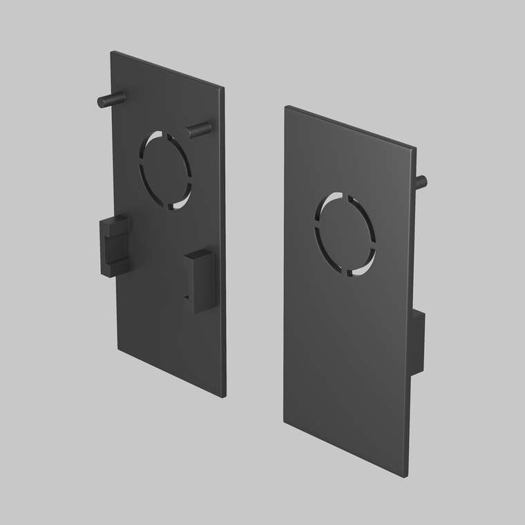 Комплектующие для накладной трековой системы Technical TRA034EC-41B Accessories for tracks Exility Магнитная трековая система 23мм EXILITY