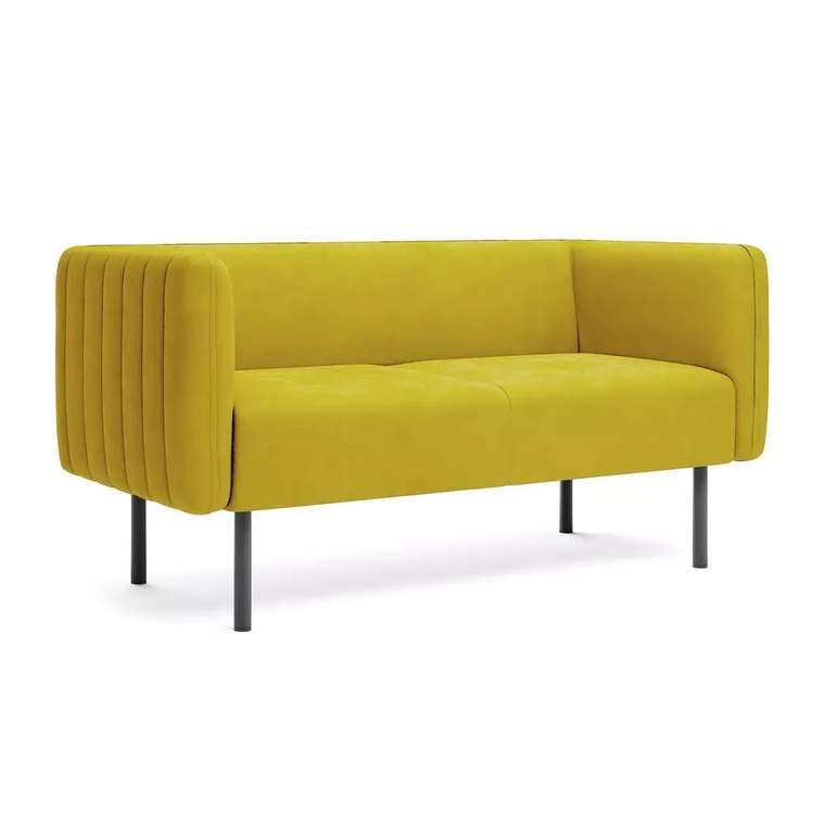 Диван Рио горчичного цвета