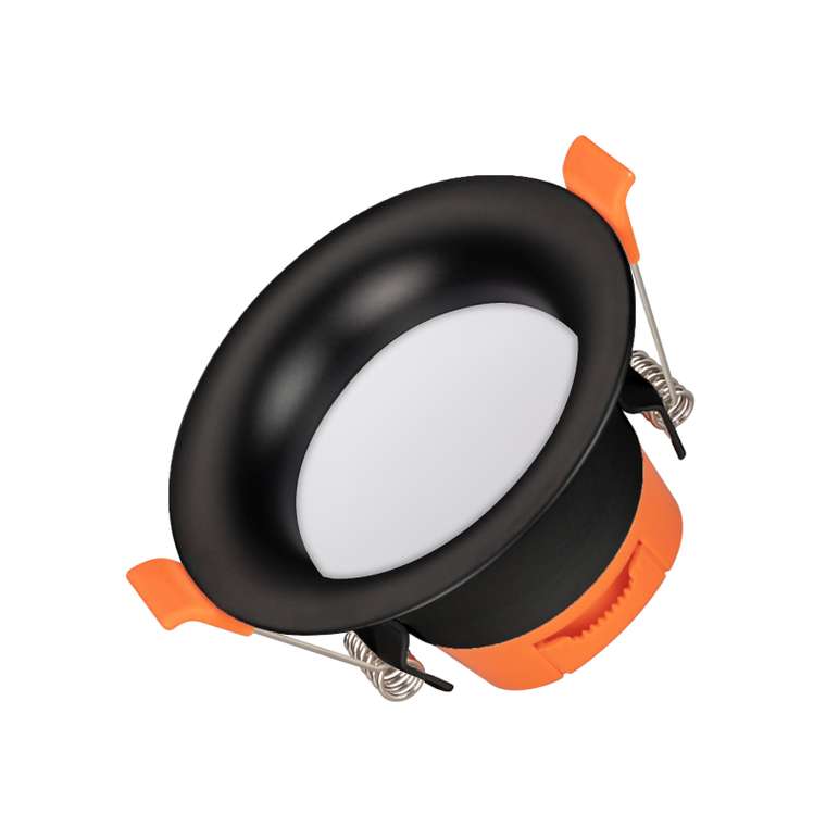 Встраиваемый светильник MS-Blizzard 036605 (металл, цвет черный)
