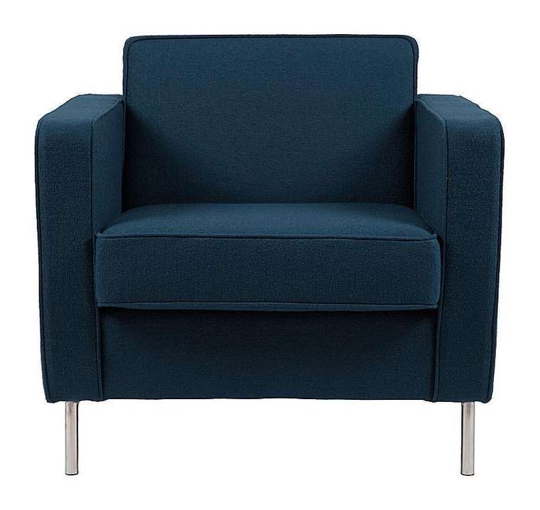 Кресло George синего цвета