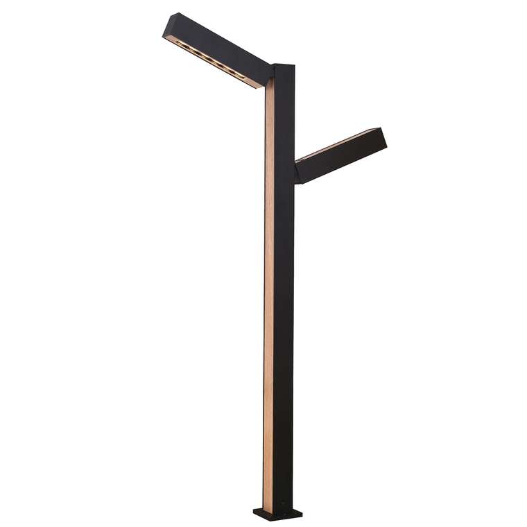 Уличный столб Stolpe коричневый металл LED*12W, 1050LM, 3000K, IP54, included