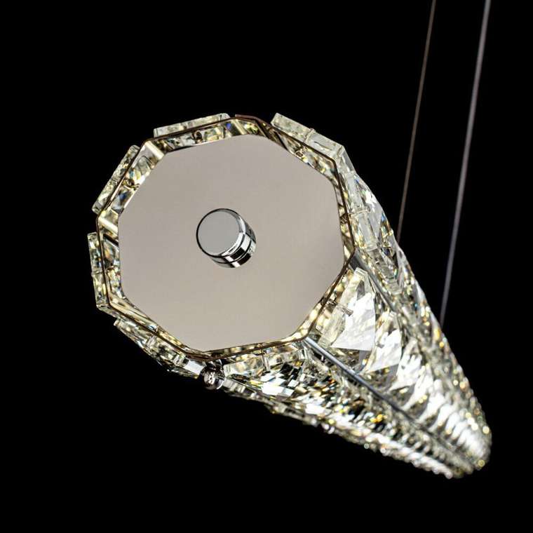 Подвесной светильник ML.340.1200 CR (хрусталь, цвет прозрачный)
