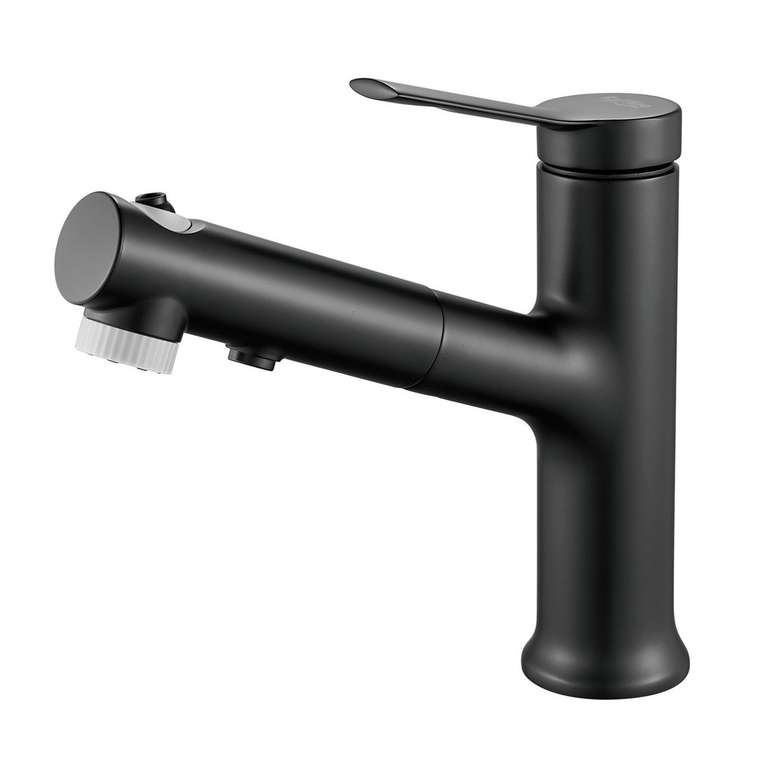 Смеситель для раковины многофункциональный Raffine F281H, черный