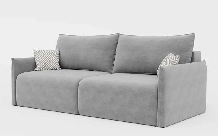 Диван-кровать Рон серого цвета