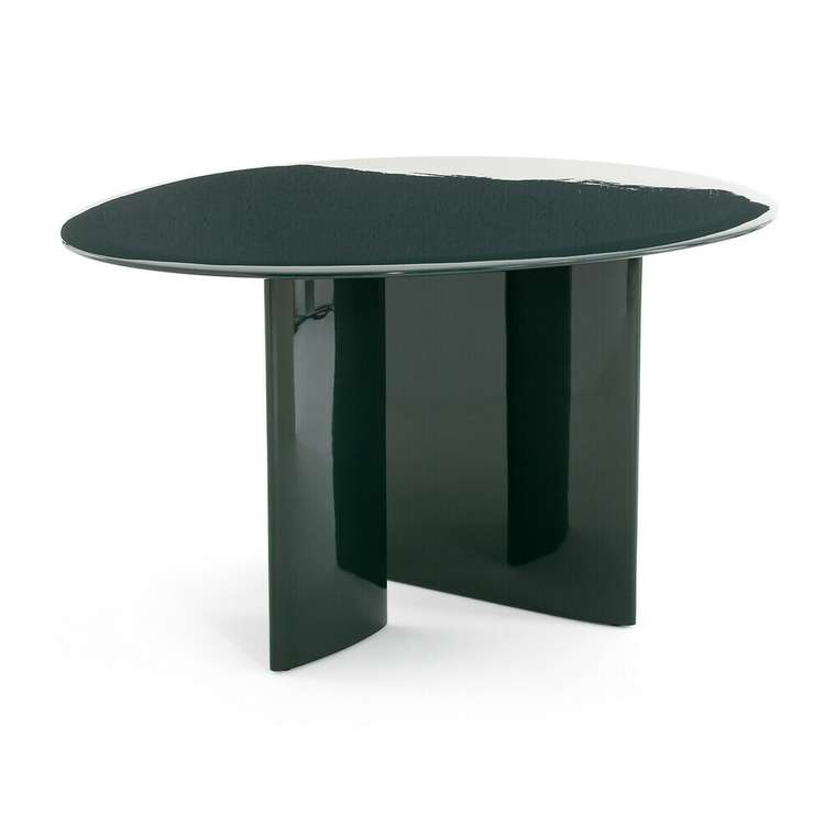 Обеденный стол Laki зеленого цвета