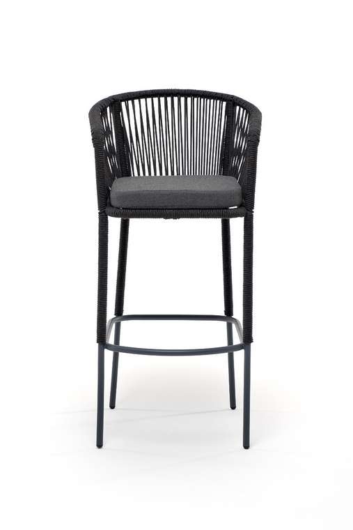Барный стул Марсель темно-серого цвета