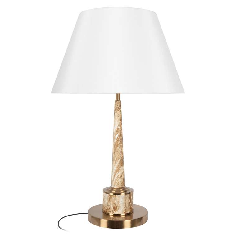 Настольная лампа Vein 10443T/B (ткань, цвет белый)