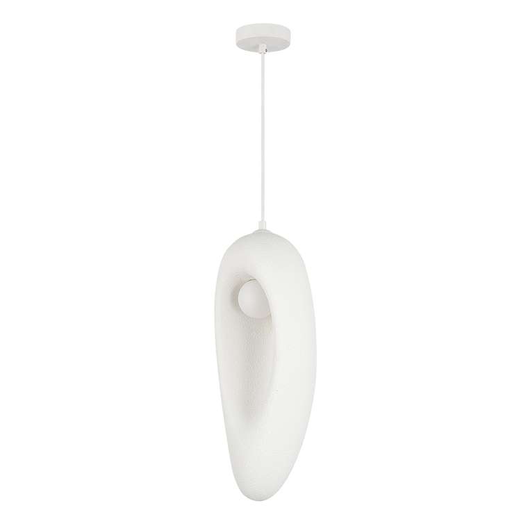 Светильник подвесной ST-Luce белый/белый E27 1*60W WABI SABI