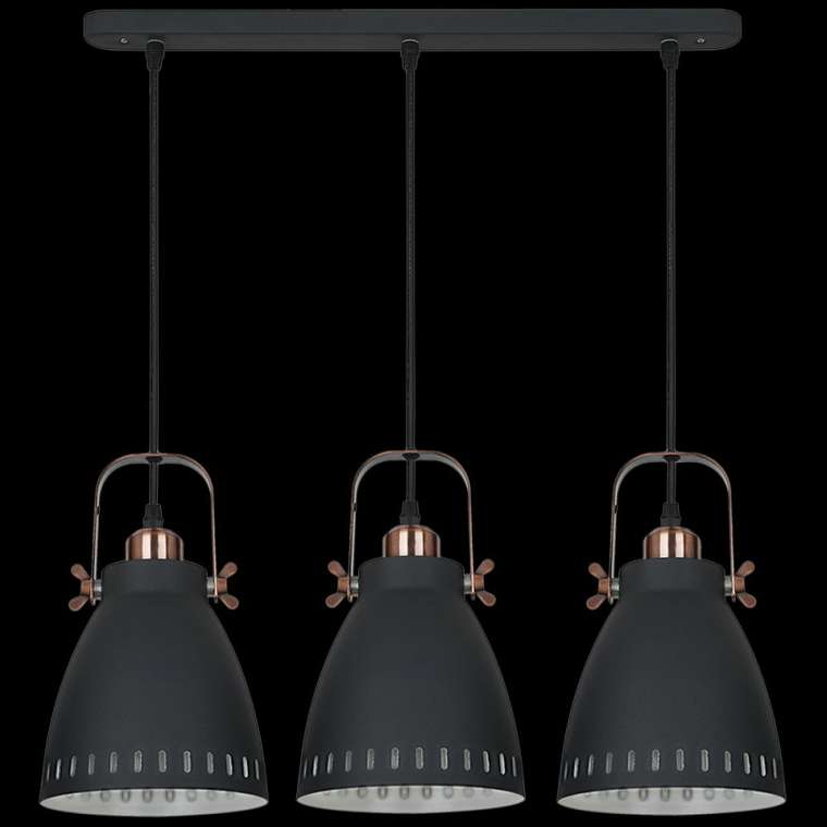 Подвесной светильник 08026-0.9-03 BK (металл, цвет черный)