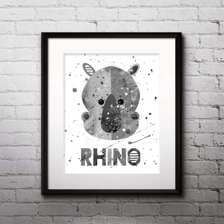 Постер Rhino А4