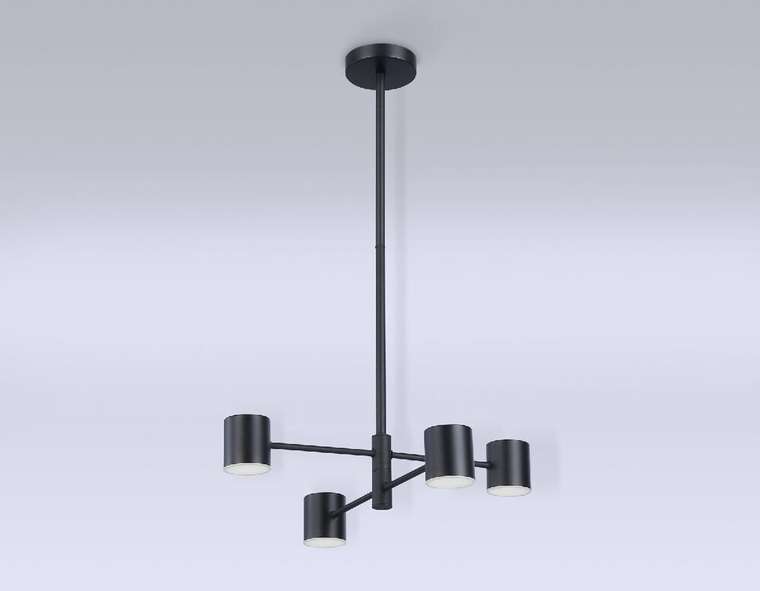 Люстра на штанге Comfort FL51707 (металл, цвет черный)