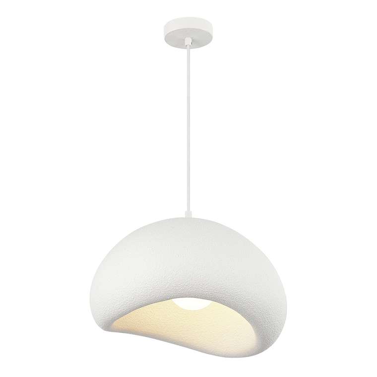 Светильник подвесной ST-Luce белый/белый E27 1*60W WABI SABI