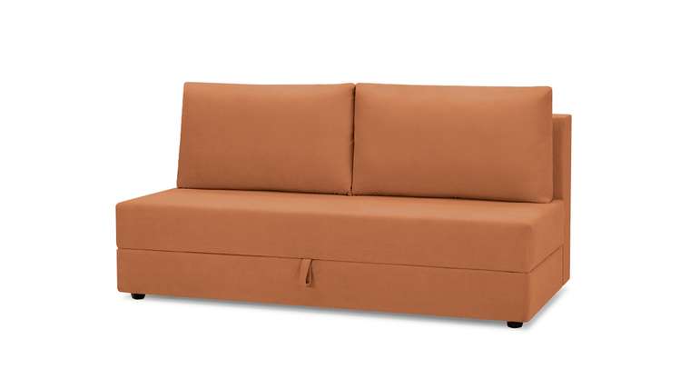 Диван-кровать Джелонг Лайт 150х200 оранжевого цвета