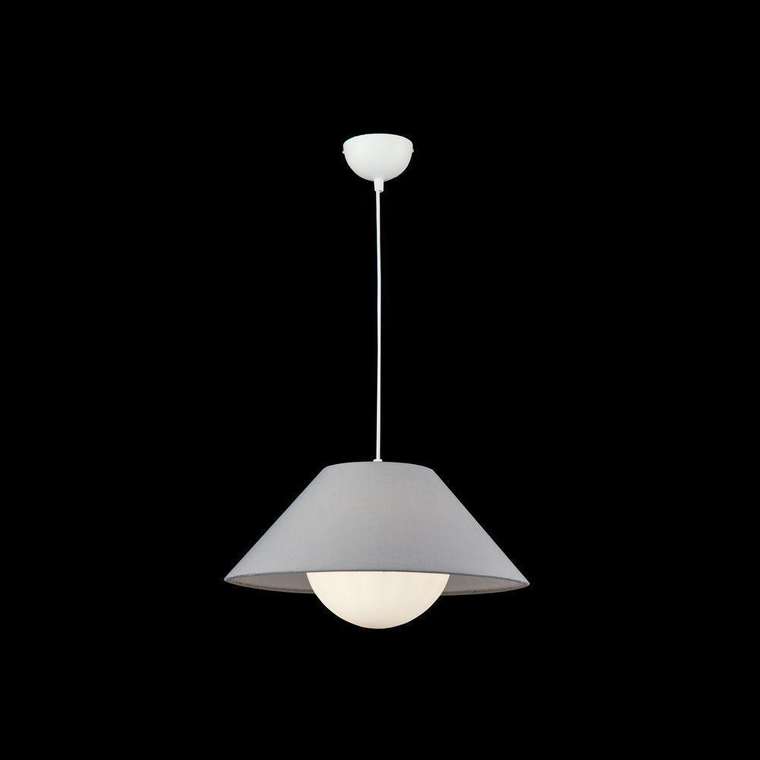 Подвесной светильник Zara бело-серого цвета
