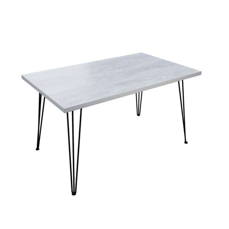 Обеденный стол 90 серого цвета 