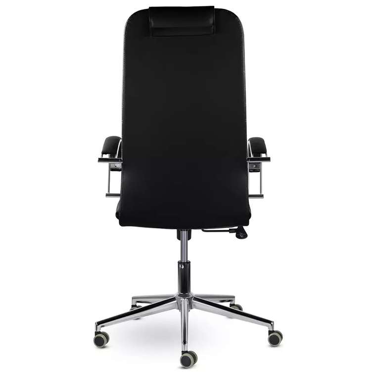 Кресло Соло СН-601 черного цвета в обивке из экокожи