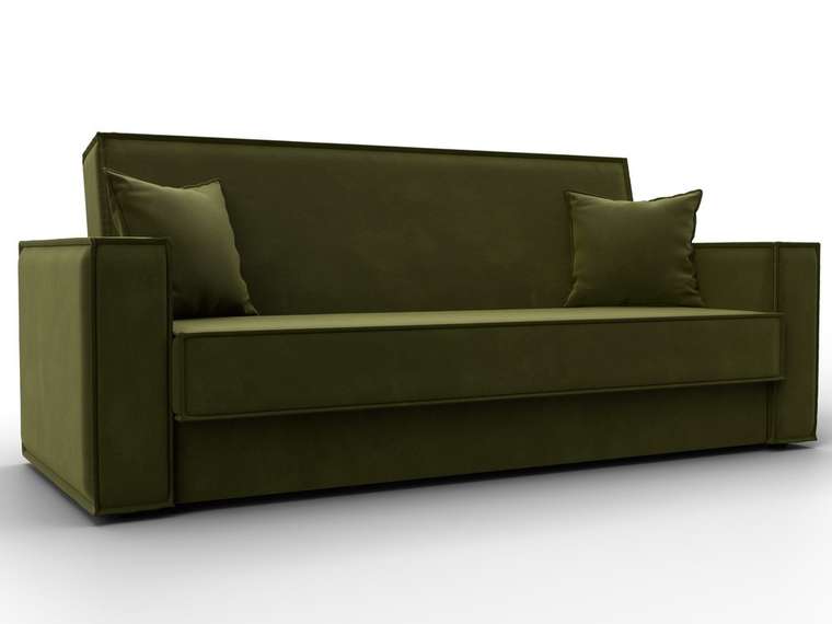 Диван-кровать Куба зеленого цвета