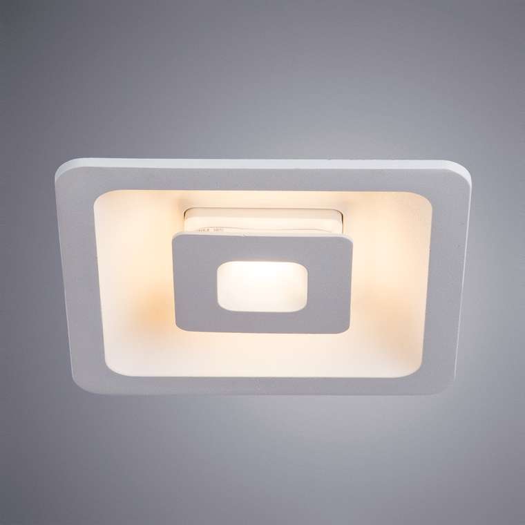 Встраиваемый светодиодный светильник Arte Lamp Canopo A7247PL-2WH