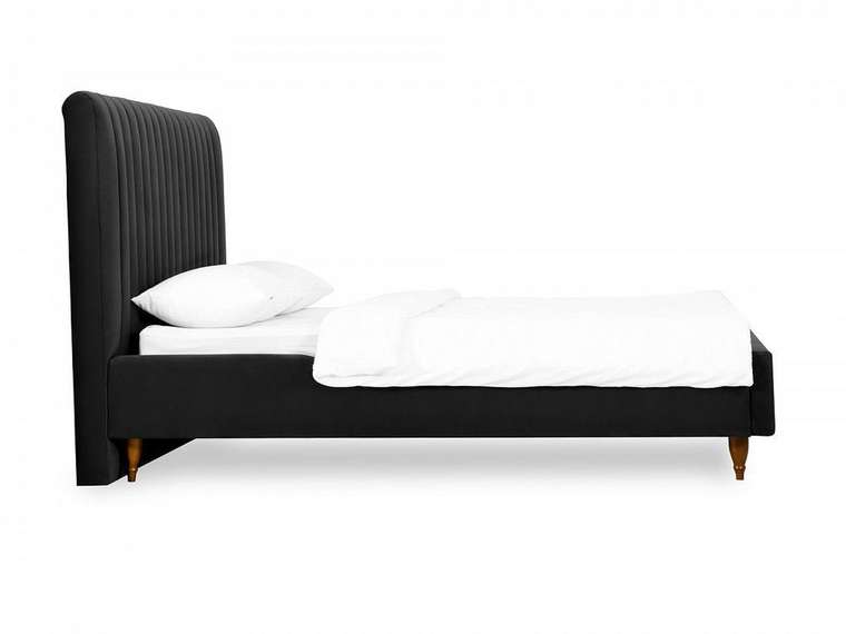 Кровать Dijon 160х200 черного цвета