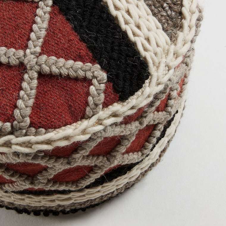 ПУф Gwenda из хлопковой ткани