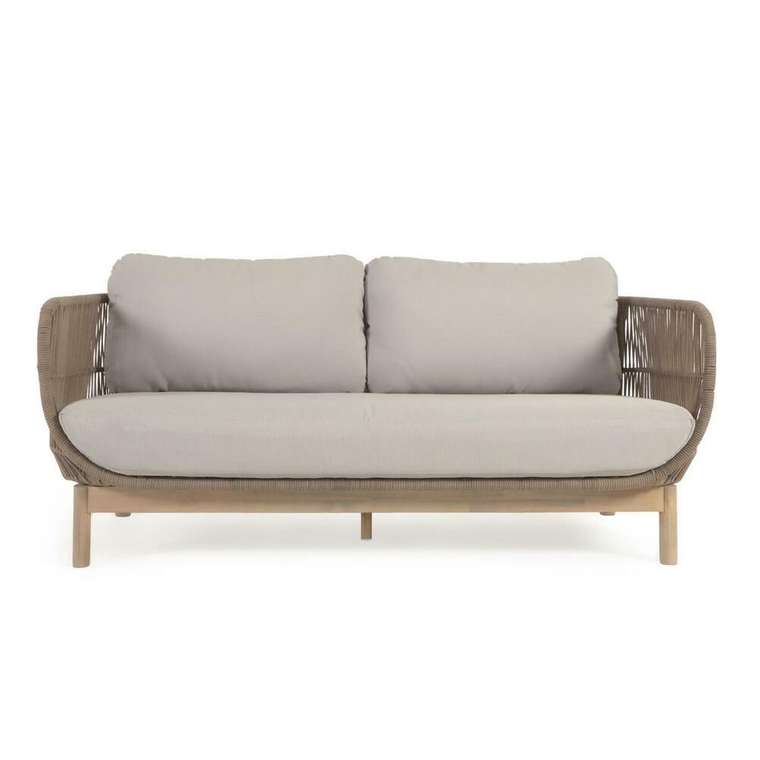 Диван Catalina бежево-серого цвета 