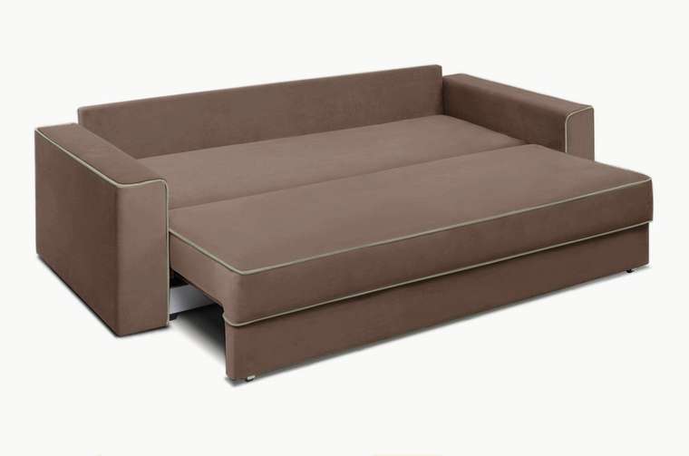 Диван-кровать Санремо коричневого цвета