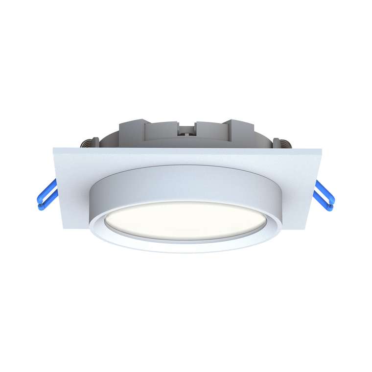 уличный врезной светильник Umbra  металл, стекло 1*GX53LED*15W, IP44, excluded
