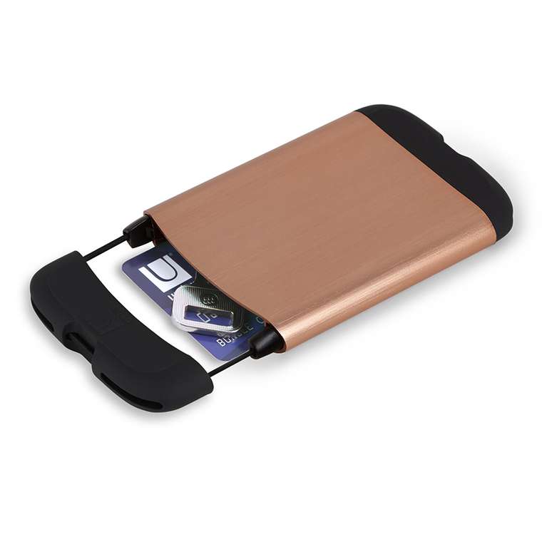 Визитница bungee медь