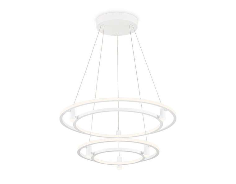 Подвесная люстра Comfort FL5542 (акрил, цвет белый)