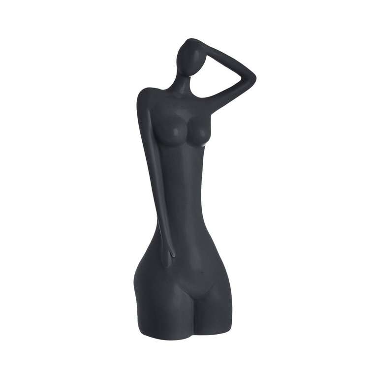 Керамическая статуэтка черного цвета