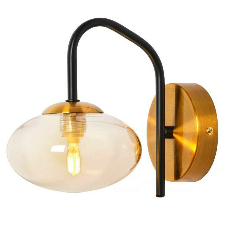 Бра Scott MR1750-1W (стекло, цвет янтарный)