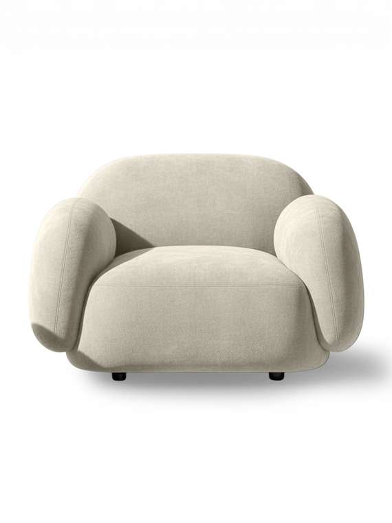 Кресло Мальдивы бежевого цвета