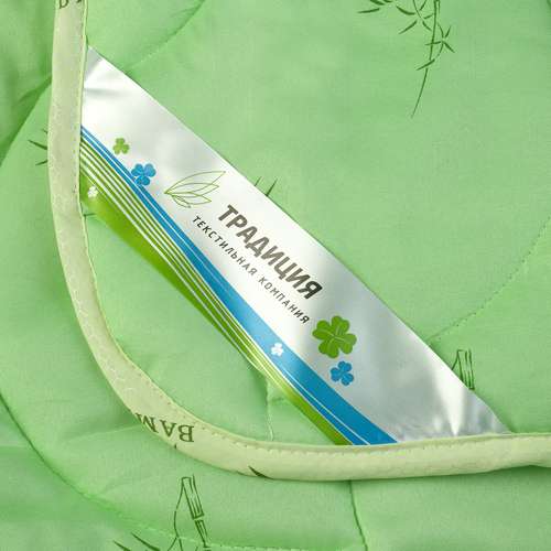 Одеяло БАМБУК облегченное 150 гр. 'Стандарт' евро, в 100% полиэстере