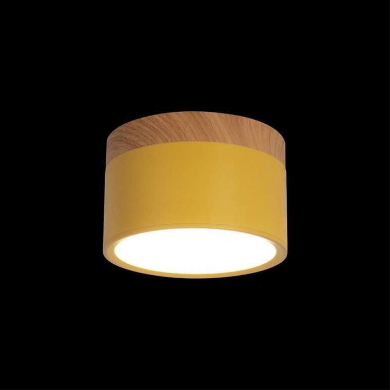 Накладной светильник Grape 10162 Yellow (пластик, цвет желтый)