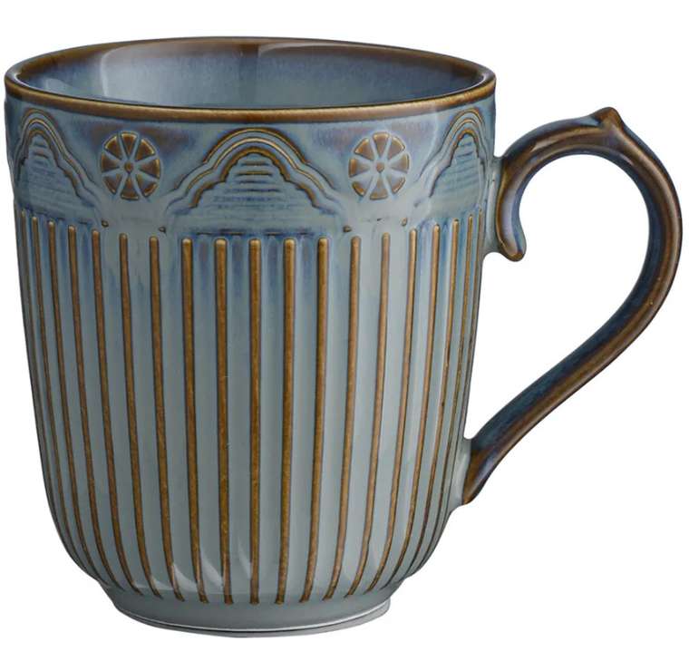 Кружка Antique серо-черного цвета
