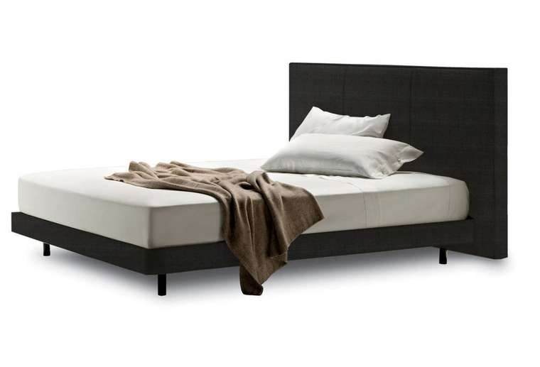 Кровать Knoff Grande Тёмно-серый 180х200
