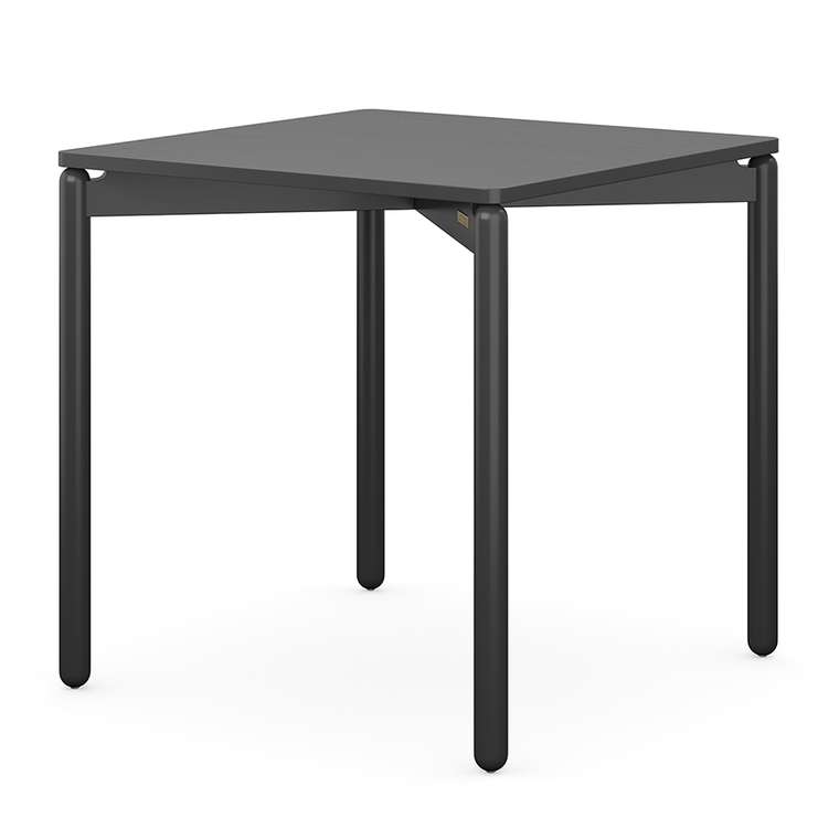 Обеденный стол Saga темно-серого цвета