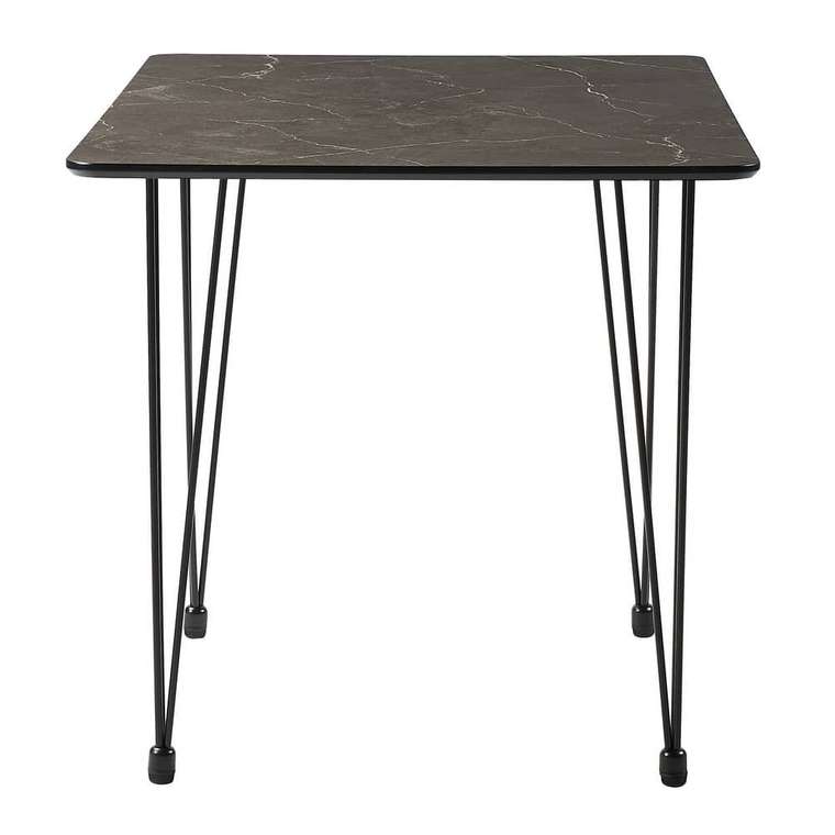 Обеденный стол Solution темно-серого цвета