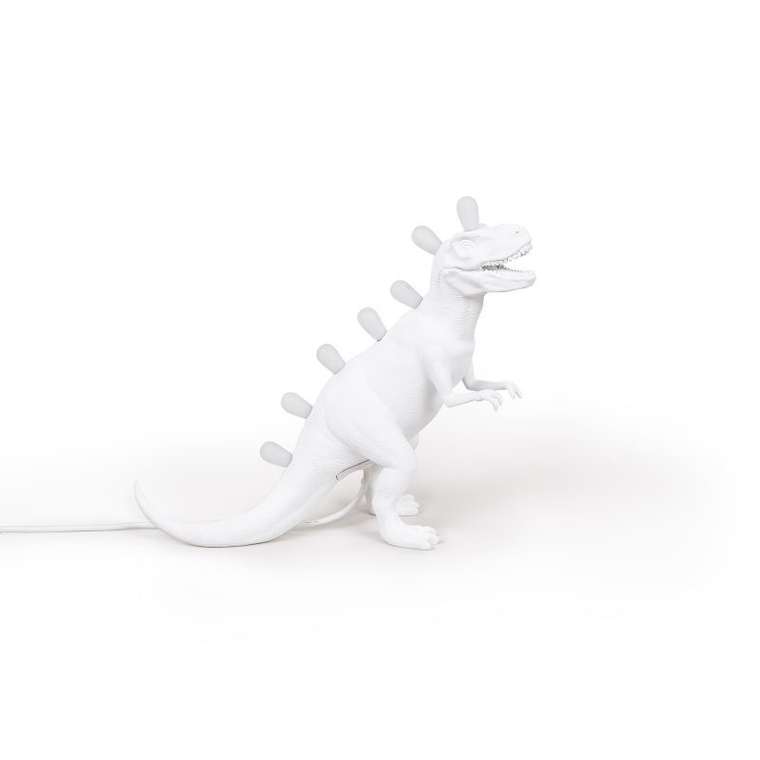 Настольная лампа T-Rex белого цвета