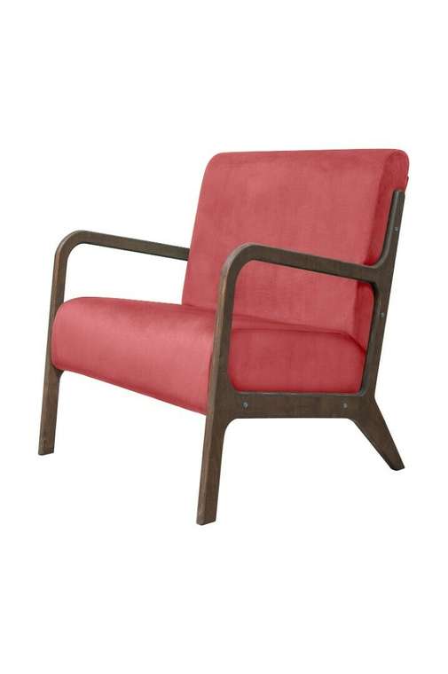 Кресло Mody красного цвета