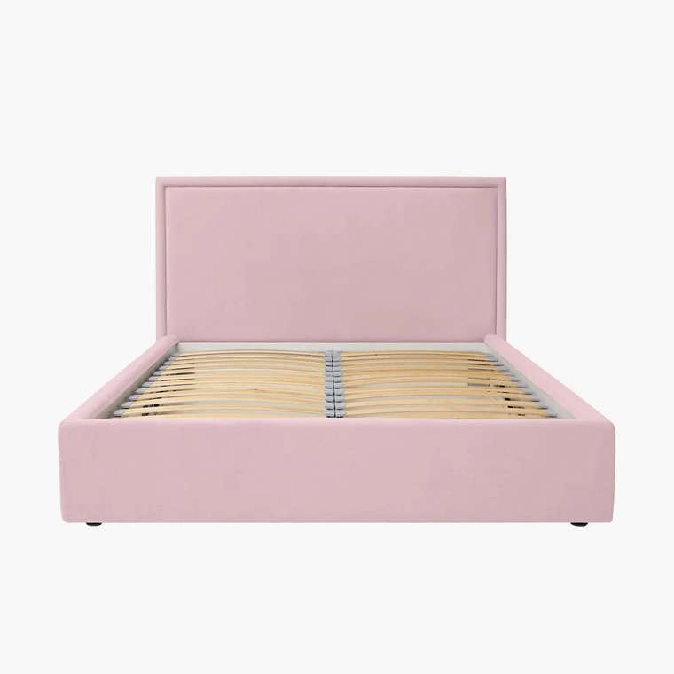 Кровать Dream 140х200 розового цвета с подъемным механизмом