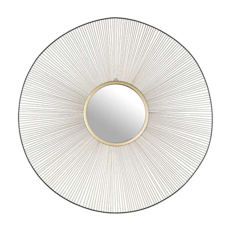 Зеркало интерьерное Esashi золотого цвета