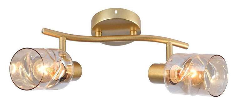 Спот 1133/2 (стекло, цвет золото)