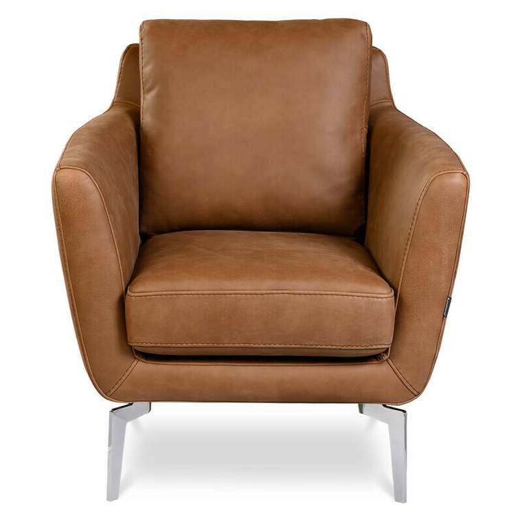 Кресло Dana Telas коричневого цвета