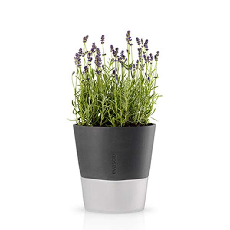 Горшок для растений с естественным поливом Eva Solo flowerpot серый