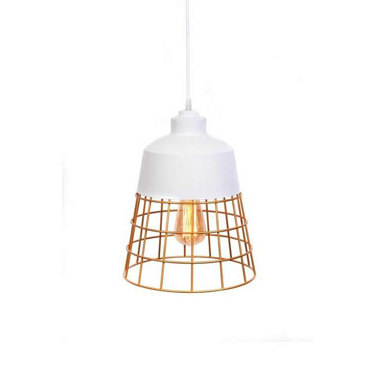Подвесной светильник Bagsy LDP 7933 WT (металл, цвет бронза)