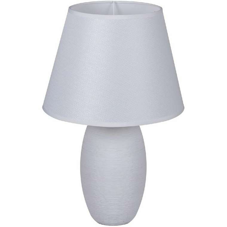 Настольная лампа 98626-0.7-01 (ткань, цвет белый)