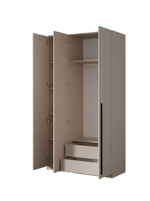 Шкаф София 120 бежевого цвета